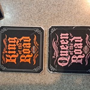 Harley coasters x2